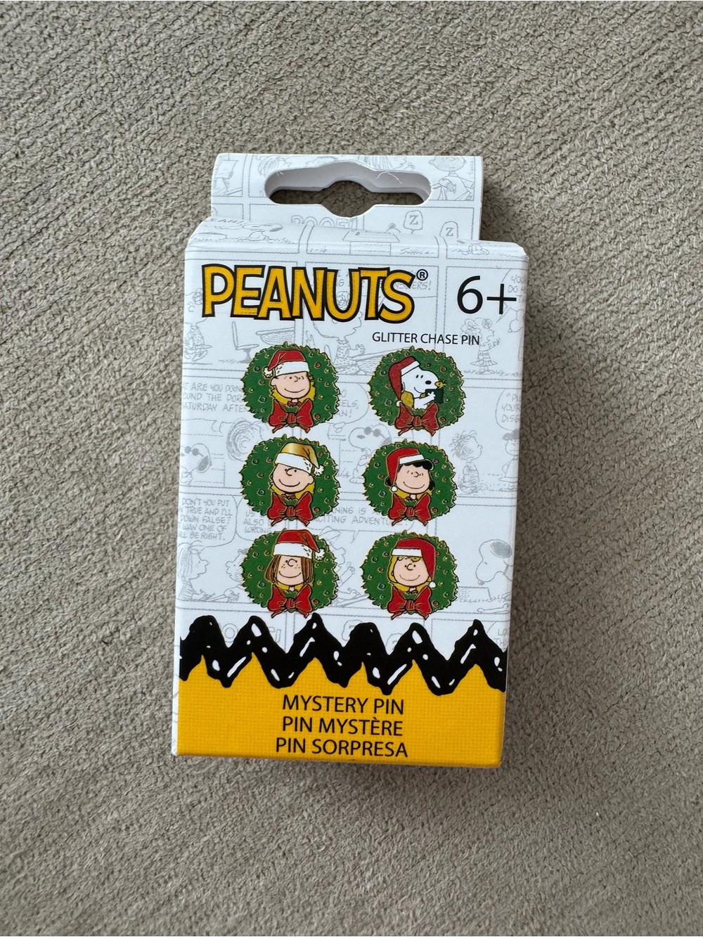 Peanuts Loungefly Holiday Mystery Pin Blind Box (Sealed)